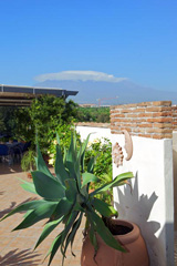 Etna view from Bed and Breakfast
